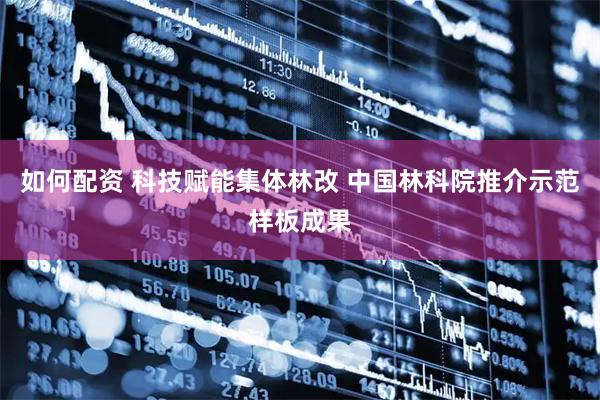 如何配资 科技赋能集体林改 中国林科院推介示范样板成果